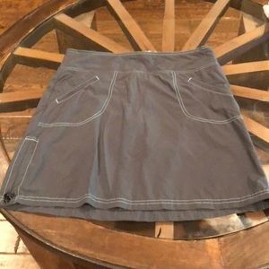 Athleta Skirt 10 Tall Grey Dri-fit Like NEW